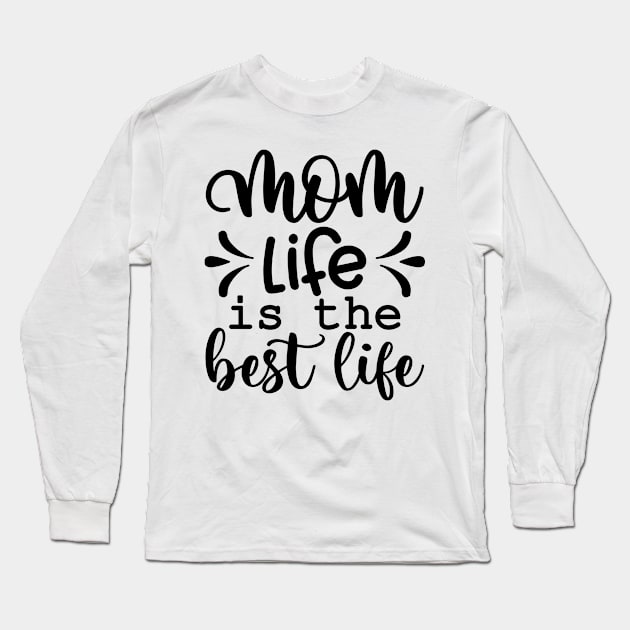 Mom Life Long Sleeve T-Shirt by Avivacreations